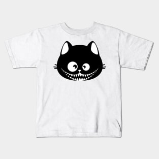 Cheshire cat smile Kids T-Shirt